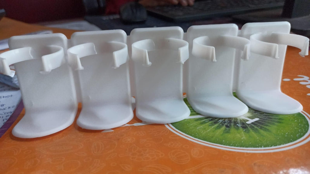 🧺 5-Grid Plastic Cosmetic Organiser (Pack of 2)